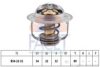 FACET 7.8298S Thermostat, coolant